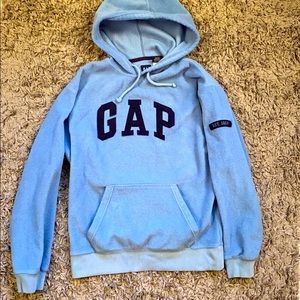 GAP Fleece Hoodie periwinkle blue. S